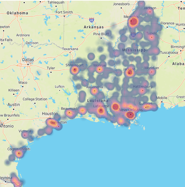heat map 